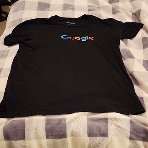 Black Google T Shirt, XL